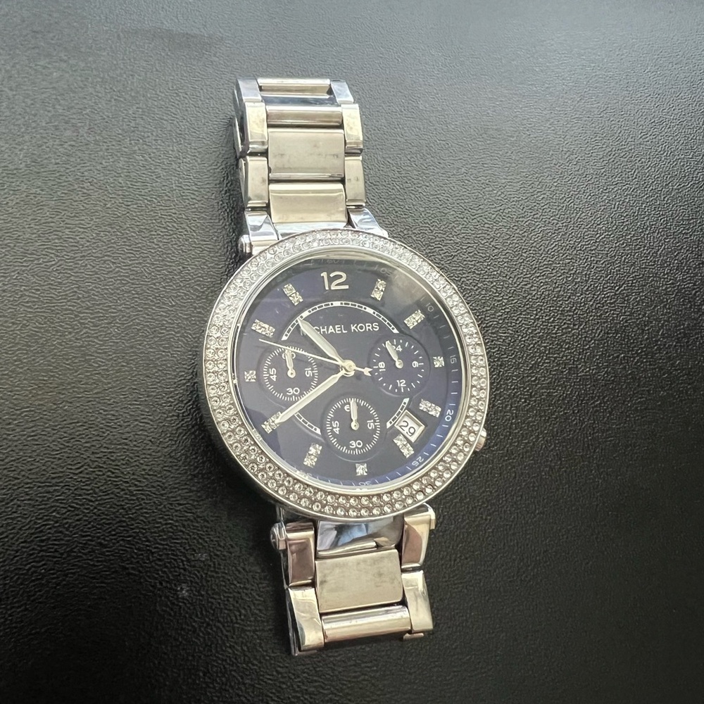 Silver Michael Kors watch